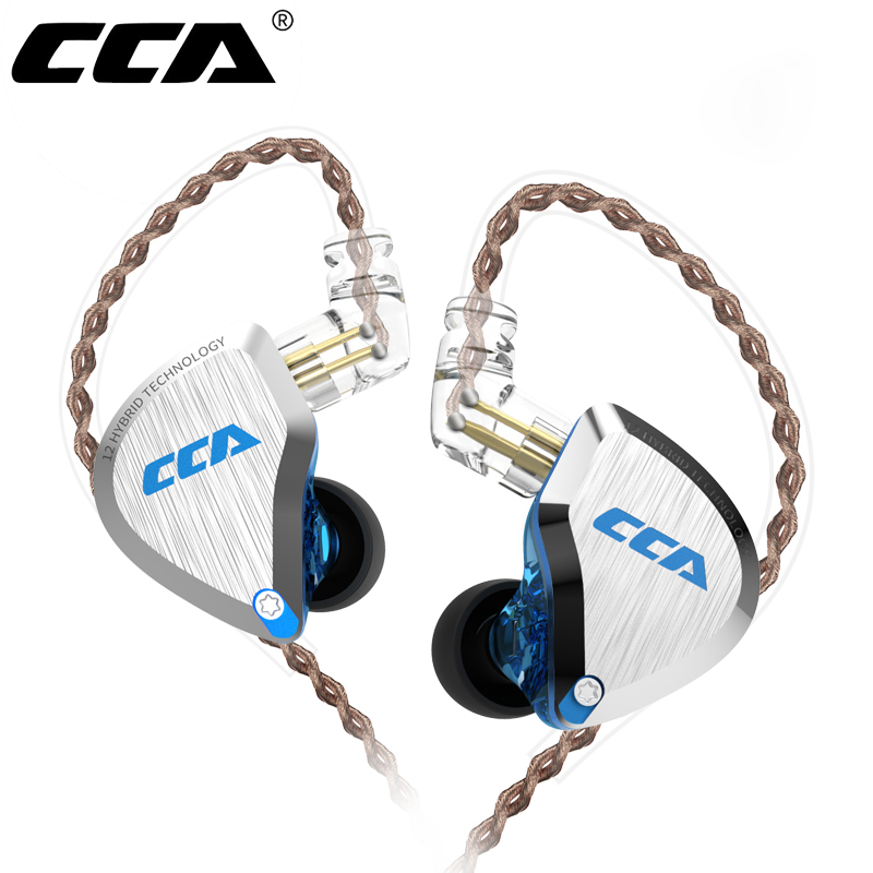 Office Tech Essentials - CCA C12 In-Ear-Metallkopfhörer 5BA + 1DD