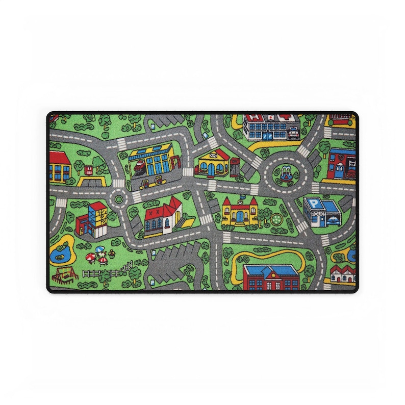 Office Desk Tech Accessories - Magic on The Streets Spielmatte, Mausteppich,