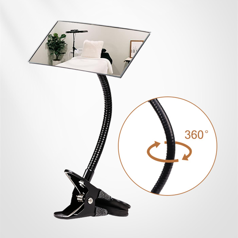 Office Of Tech - Professioneller Wimperntechniker-Klemm-Spiegel 360° ° Flexibler Schwanenhals