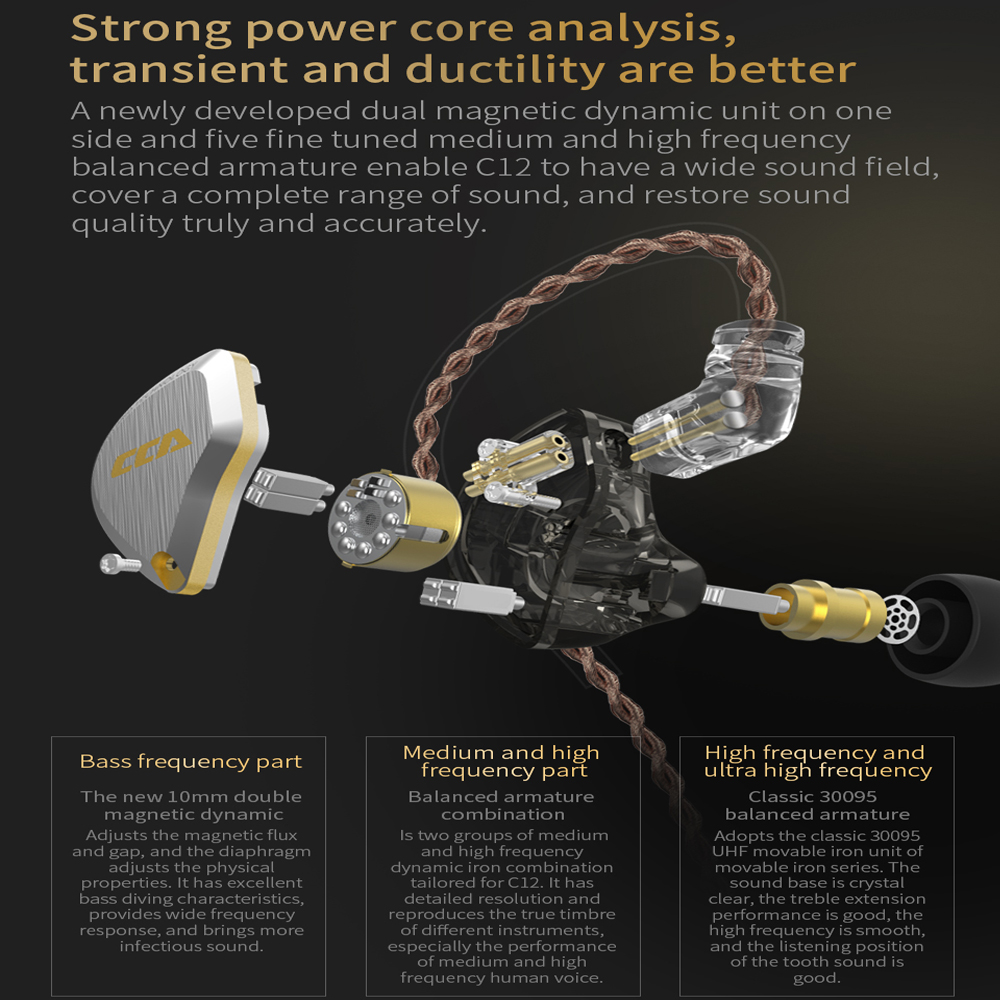 CCA C12 In-Ear-Metallkopfhörer – Office Tech Essentials Bewertung und Preis