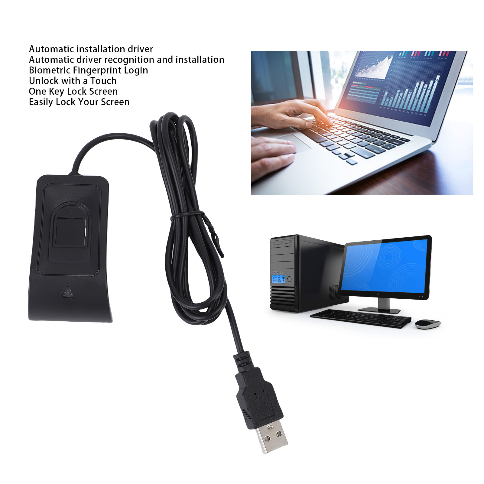 USB-biometrischer Fingerabdruc – Digital Signature Pad Bewertung und Preis