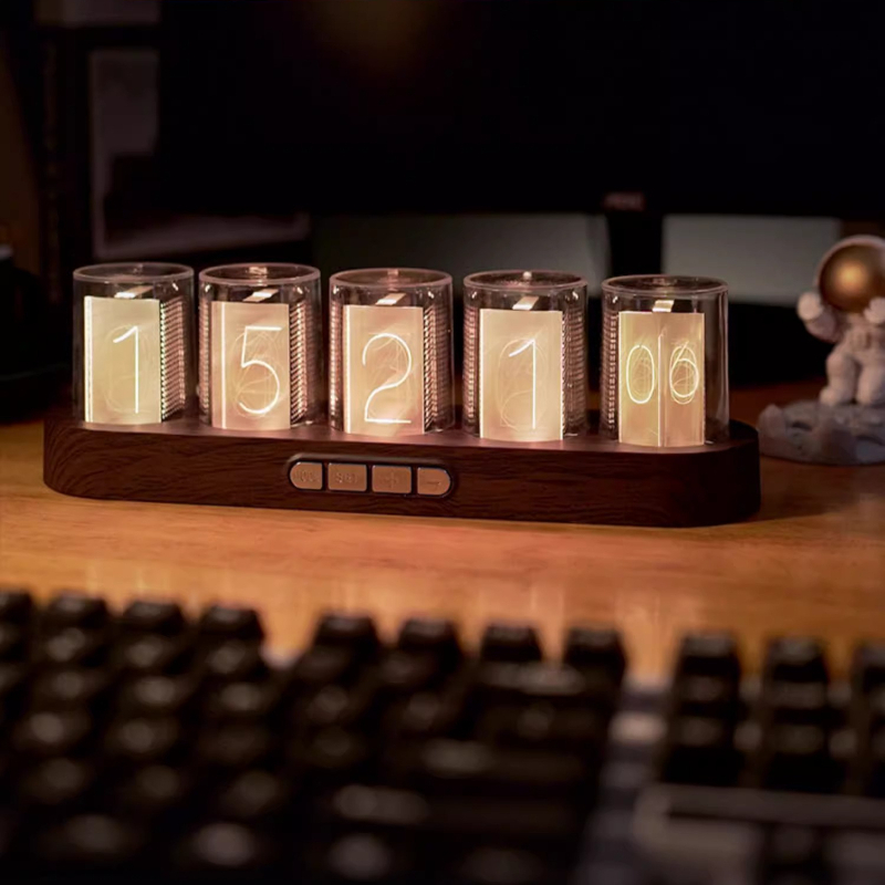 LED Nixie Röhrenuhr RGB Gaming – Office Tech Set Up Bewertung und Preis